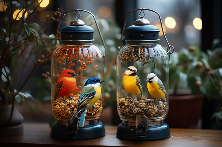 Exploring the Variety and Quality of Bird Foods: From Festive Characters to Premium Non-GMO Feeds