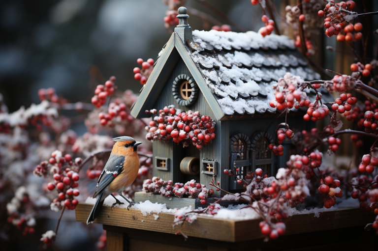 Creating a Safe and Nourishing Sanctuary for Birds During Winter: A Comprehensive Guide
