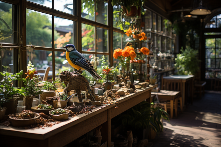 Discovering the Charm of Gardiner's Wild Birds Unlimited Store: A Mix of Retail, Wildlife Sanctuary, and Cozy Coffee Shop