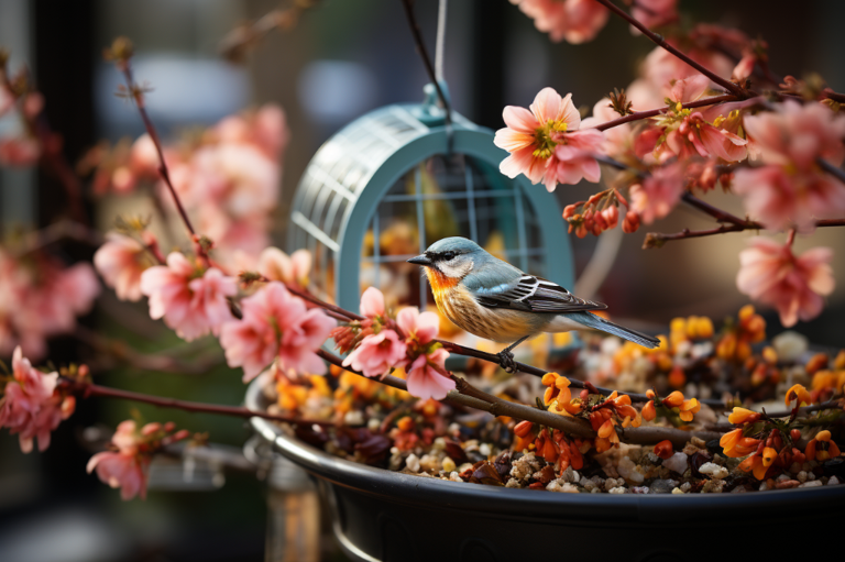 Exploring No-Waste Bird Food Options: Enhancing Bird Feeding Experiences and Maintaining a Clean Garden