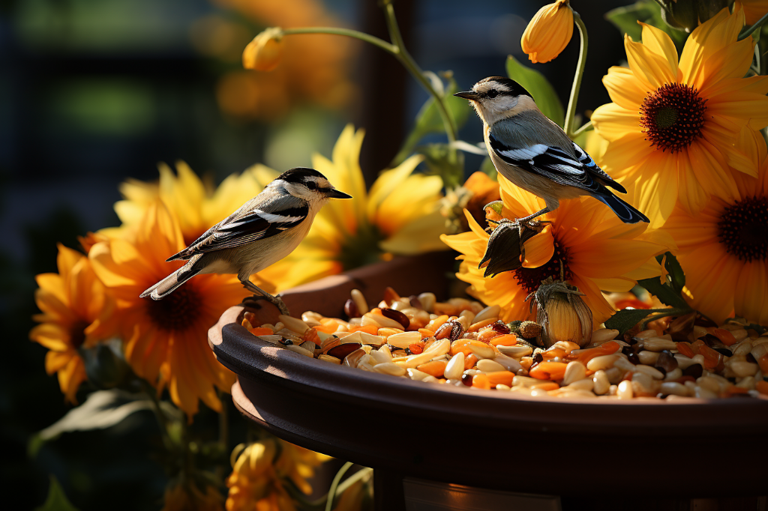 Exploring Bird Feeding Essentials: From Quality Sunflower Seeds to Diverse Feed Options