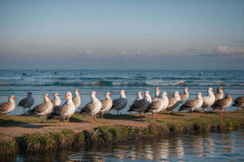 Comparative Study: Seagulls vs. Geese - Behaviour, Feeding Habits, Migration Patterns, and Bird Flu Potential