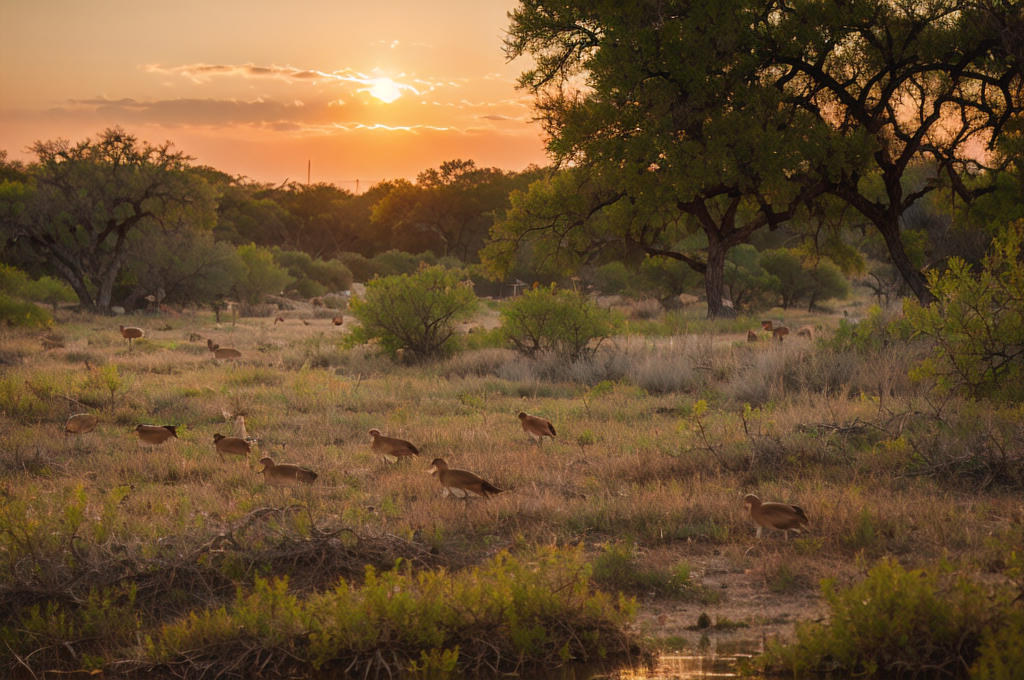 Feeding Habits and Habitats of Various Bird Species in Texas