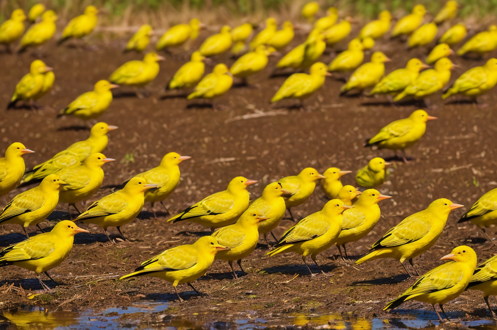 Exploring Yellow Birds: Species, Habitats, and Significance of Plumage in North America and Southeastern Pennsylvania