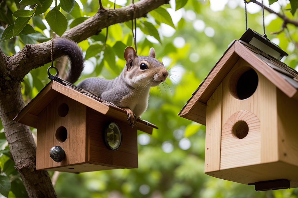 Promoting Wildlife Conservation at Home: Exploring Anti-Squirrel Bird Feeders