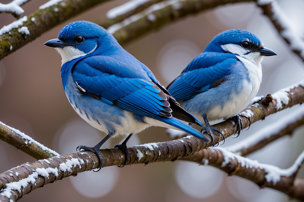 Exploring the Wonders of Winter Bluebirds: Behavioral Insights and Encouraging Their Habitation