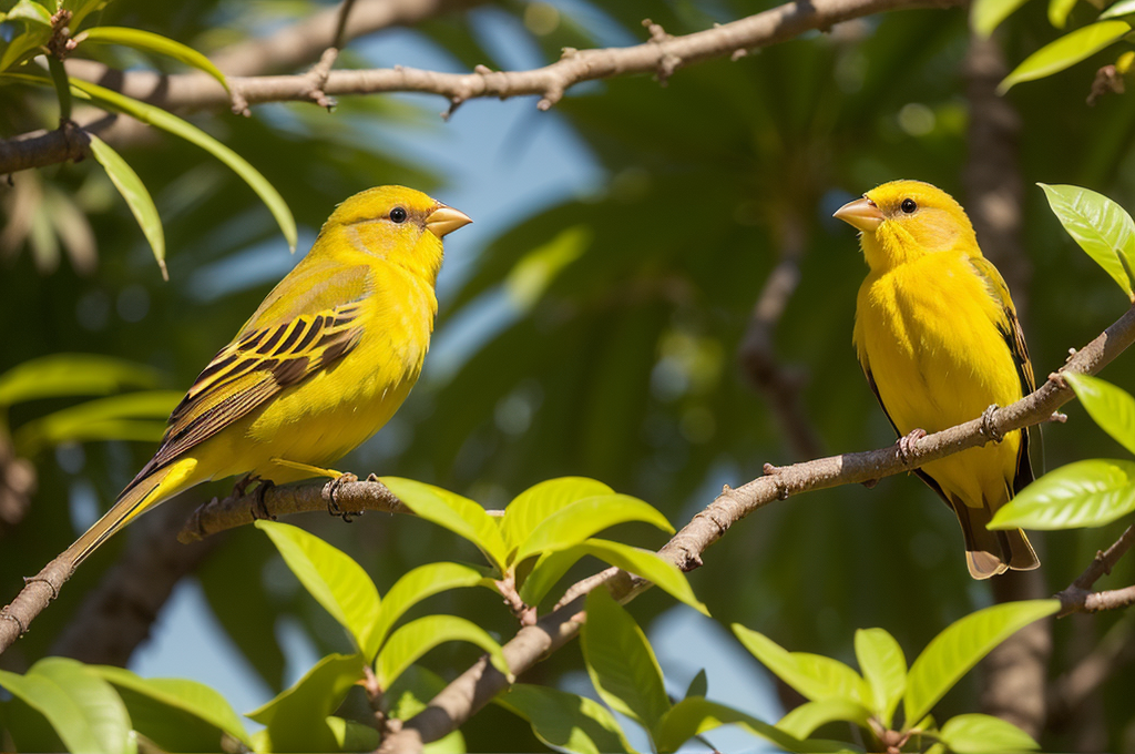 Exploring the World of the Wild Canary: Songs, Habitats, and Domestic Varieties