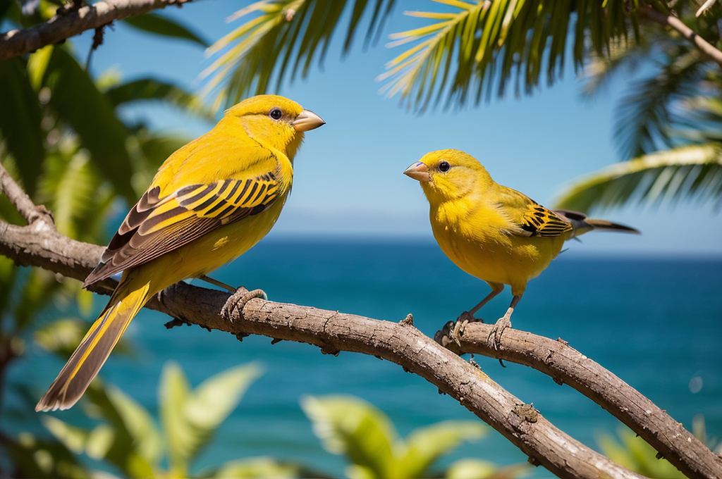 Exploring the World of the Wild Canary: Songs, Habitats, and Domestic Varieties