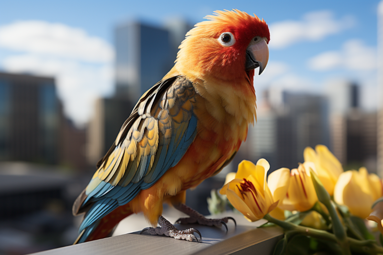 Wild Parrots and Lovebirds: Thriving in Urban Environments Across the Globe