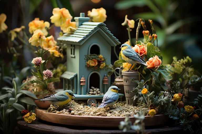 Creating a Bird-friendly Backyard: Nesting Material, Birdhouses, and Attracting Birds