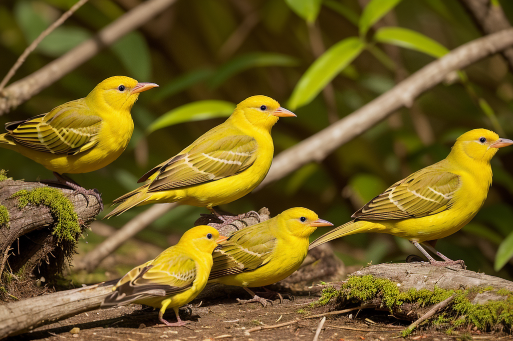 Exploring Yellow Birds: Species, Habitats, and Significance of Plumage in North America and Southeastern Pennsylvania