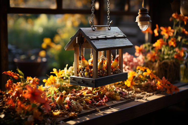 Inviting Nature: A Detailed Look at the Amish Handmade Bird Feeder and Nutrient-Rich Bird Feed