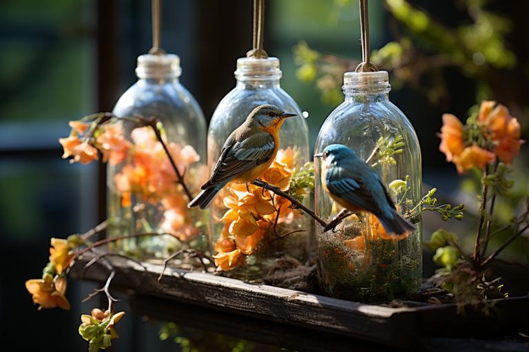 Creating a DIY Bird Water Feeder: Promoting Recycling and Enriching Garden Wildlife