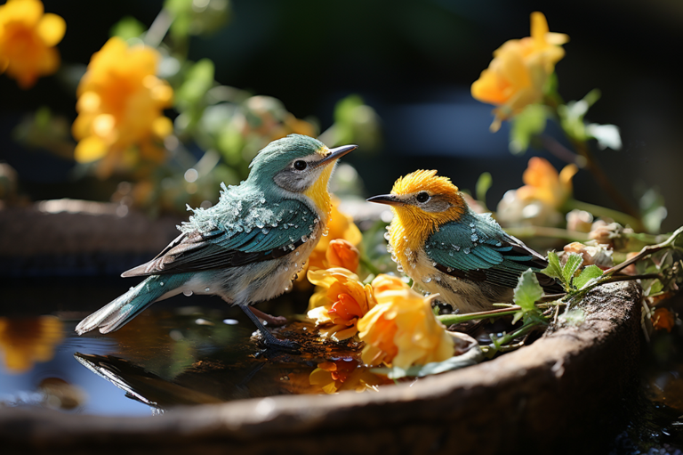 Exploring Backyard Bird Attractions: Bird Baths, Waterers, and Feeders