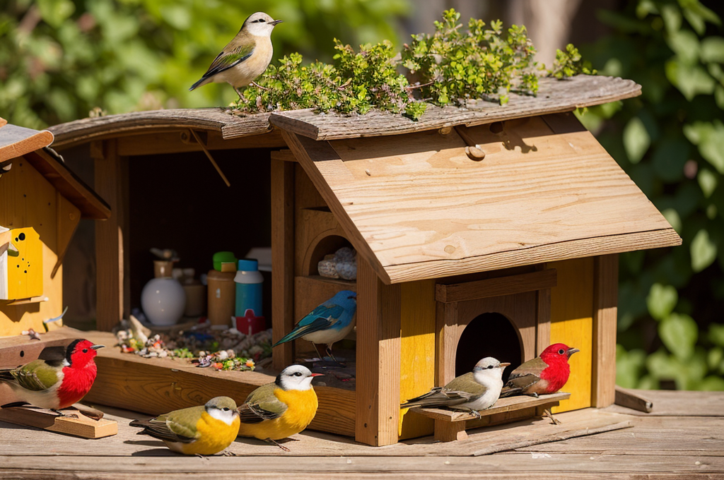 Exploring the World of Bird Houses, Supplies, and Identification in California
