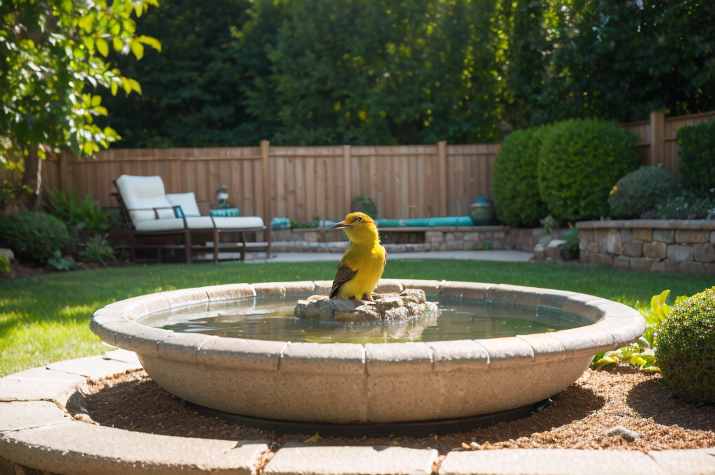 Creating the Perfect Bird Bath Oasis: A Guide to Water Features for Backyard Birds