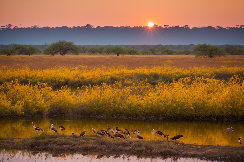 Feeding Habits and Habitats of Various Bird Species in Texas