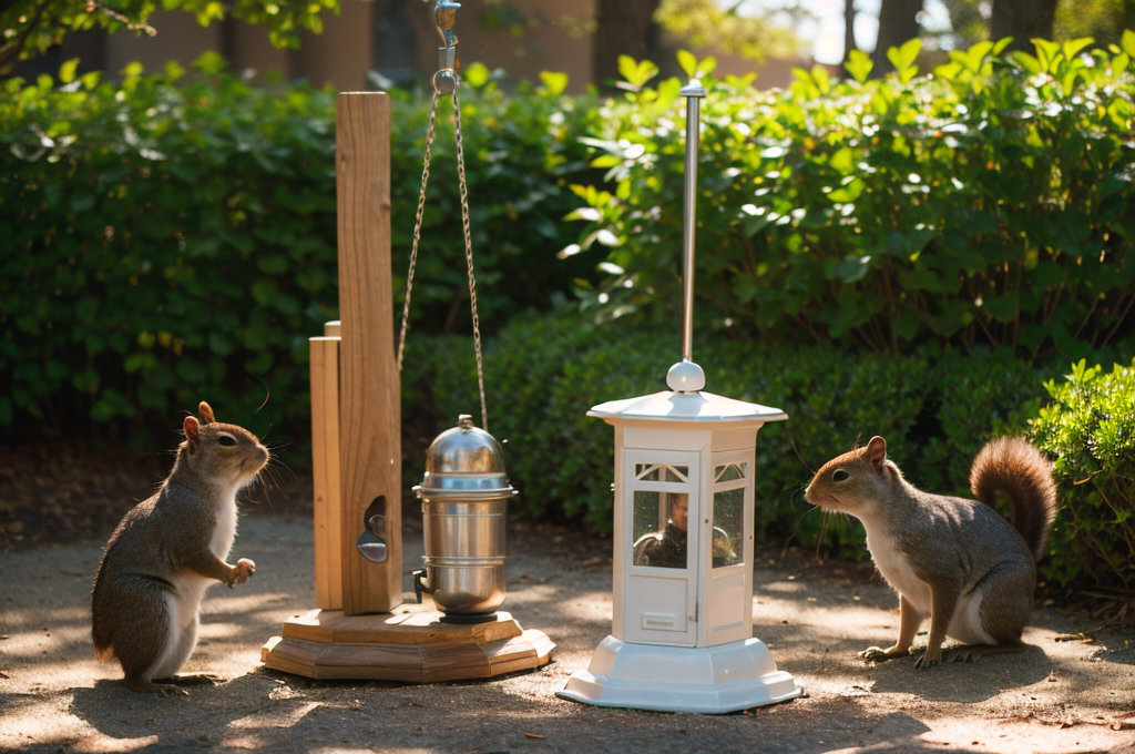Choosing the Best Pole Systems and Baffles for Squirrel-Proofing Your Bird Feeder