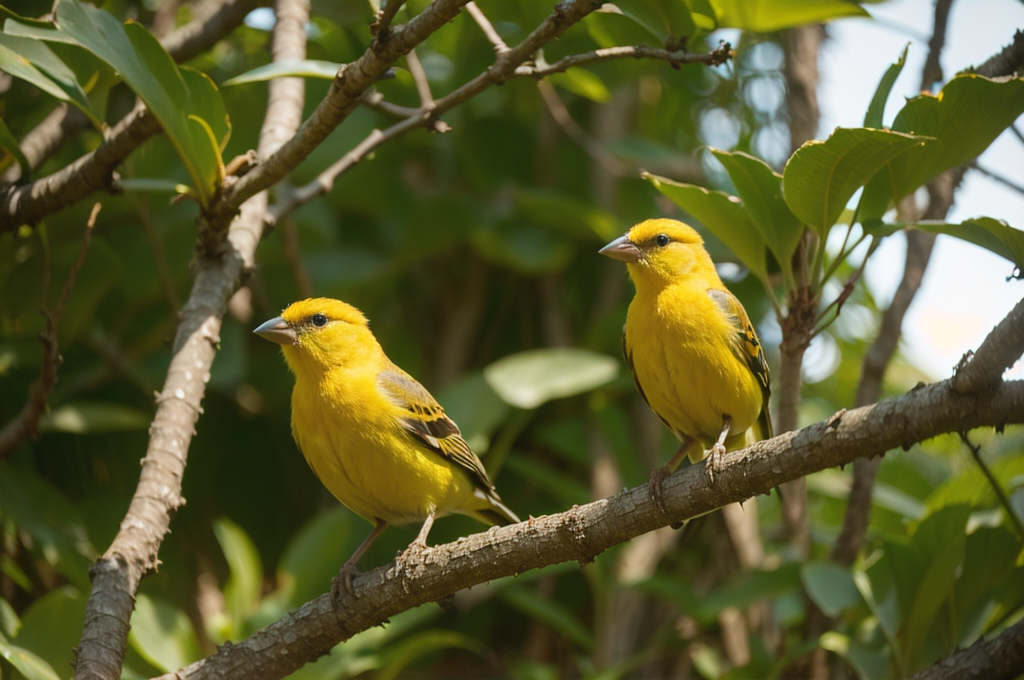 Exploring the World of the Wild Canary: Songs, Habitats, and Domestic Varieties